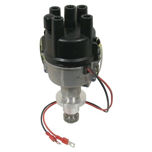 Distributor, New, Electronic Ignition, 6 Volt Positive Ground 10" x5" x4"